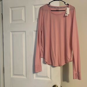 Zeros Pink Workout Shirt